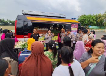 Polresta Banyuwangi Gelar Program Mobil Sayur untuk Edukasi dan Kepedulian Sosial