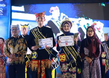 Maia Anggita Lintang dan Ken Affila Syach Maulana Dinobatkan Sebagai Jebeng Thulik Banyuwangi 2024