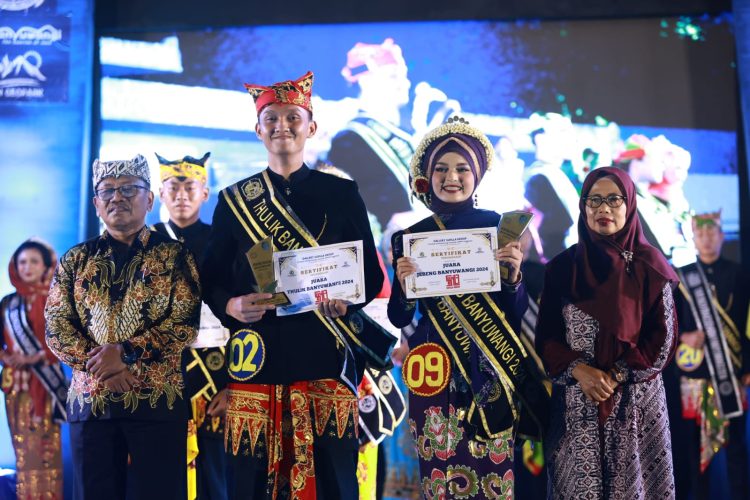 Maia Anggita Lintang dan Ken Affila Syach Maulana Dinobatkan Sebagai Jebeng Thulik Banyuwangi 2024