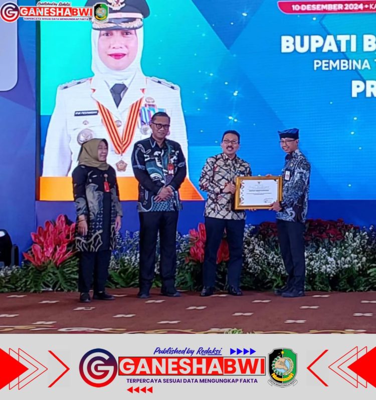 Bupati Banyuwangi Ipuk Fiestiandani Dinobatkan sebagai Kepala Daerah Pembina Kecamatan Terbaik