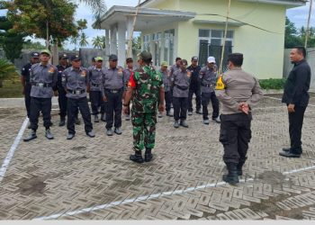 Babinsa Rogojampi Latih Linmas Desa Kaotan Tingkatkan Kapasitas