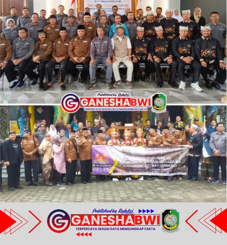 Harmoni Keberagaman Banyuwangi Jadi Inspirasi FKUB Mojokerto