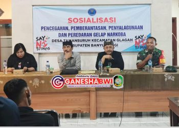 Pemdes Tamansuruh Gencarkan Sosialisasi Anti-Narkoba di Akhir Tahun