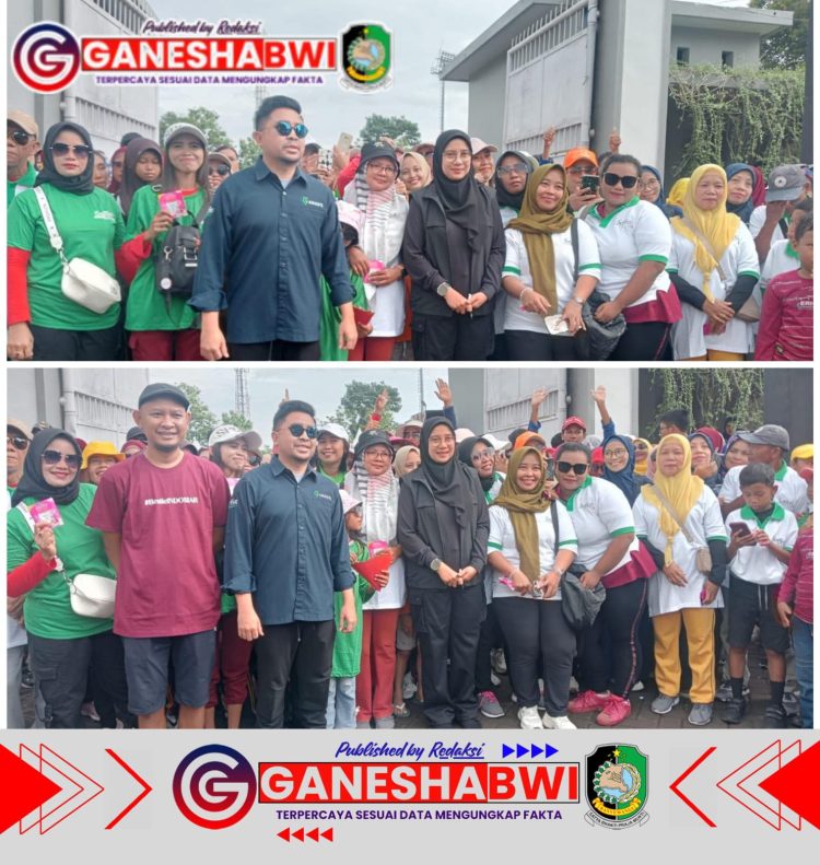 Kemeriahan Jalan Sehat Pesta Rakyat Indosiar Road to Harjaba ke-253