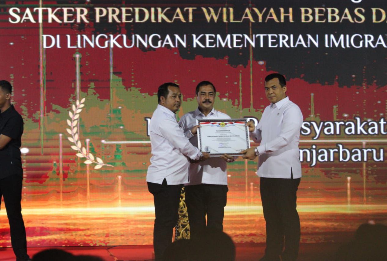 Lapas Banjarbaru Raih Predikat WBK 2024, Komitmen Reformasi Birokrasi