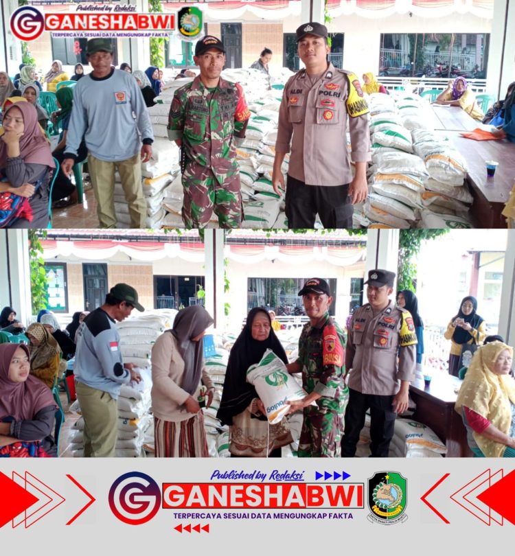 Distribusi Bantuan Beras 10 Kg untuk 902 Warga Desa Sragi Berjalan Lancar