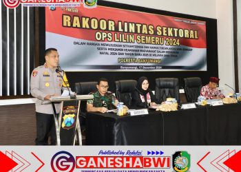 Polresta Banyuwangi Gelar Rakor Eksternal Pastikan Kesiapan Ops Lilin Semeru 2024