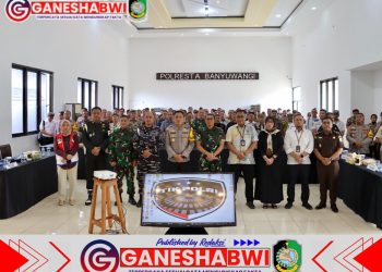 Forkopimda Banyuwangi Siap Amankan Nataru Lewat Rakor Operasi Lilin Semeru 2024