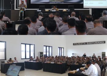 Polresta Banyuwangi Matangkan Kesiapan Operasi Lilin Semeru 2024