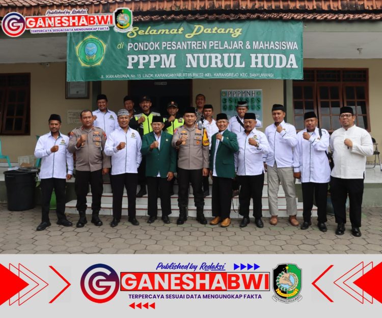 Kapolresta Banyuwangi Pererat Sinergi dengan LDII di Ponpes PPPM Nurul Huda
