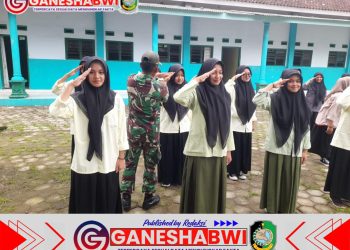 Pelatihan PBB di Ponpes Al'AMNAM Bangorejo: Disiplin dan Karakter Siswa Jadi Fokus Utama