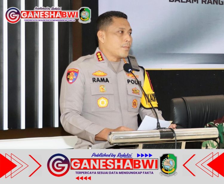 Polresta Banyuwangi Siapkan Ratusan Personel Gabungan untuk Operasi Lilin Semeru 2024