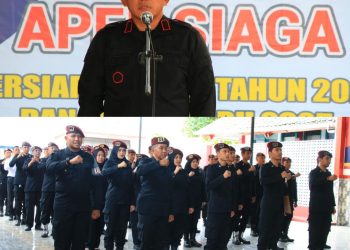 Lapas Banyuwangi Tingkatkan Kewaspadaan Jelang Nataru dengan Apel Siaga