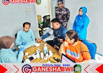Donor Darah di Posal Puger, Lanal Banyuwangi Peringati Hari Armada RI 2024