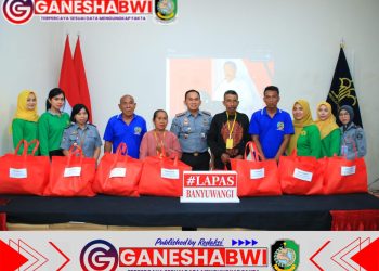 Lapas Banyuwangi Salurkan Bantuan Sosial dan Dukung Ketahanan Pangan untuk Keluarga Warga Binaan