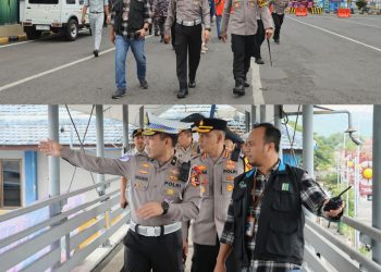 Pamatwil Korlantas Polri Tinjau Kelancaran Lalu Lintas di ASDP Ketapang Banyuwangi