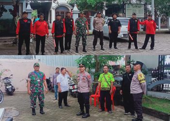 Babinsa Koramil 0825/09 Tegaldlimo Kawal Khidmatnya Ibadah Natal di Gereja Mawar Saron