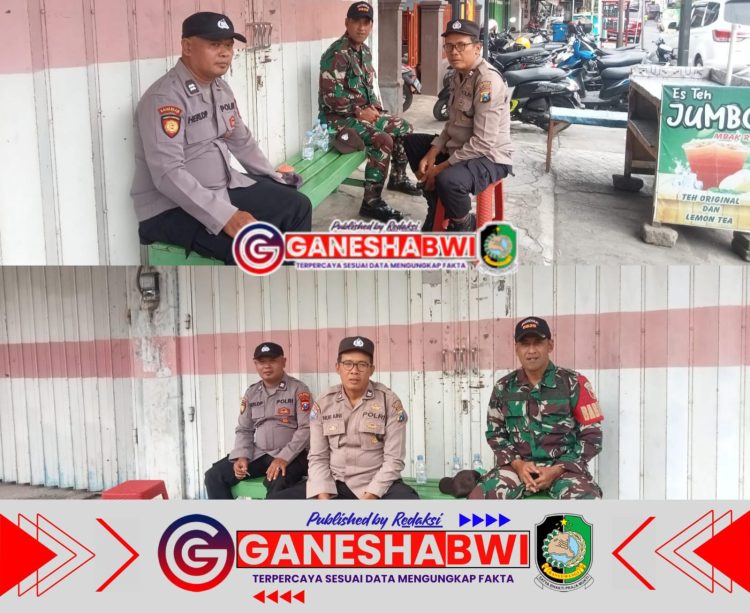 Babinsa Koramil 0825/17 Muncar Pantau Kebaktian Natal di GPDI El Shaddai Sumberayu dengan Lancar