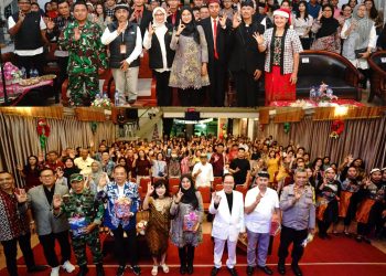 Forkopimda Banyuwangi dan Kodim 0825 Meriahkan Perayaan Natal di Gereja Filadelfia Rogojampi