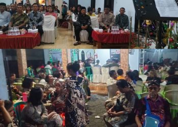 Babinsa Kandangan Jaga Kedamaian Perayaan Natal di GKJW Pesanggaran