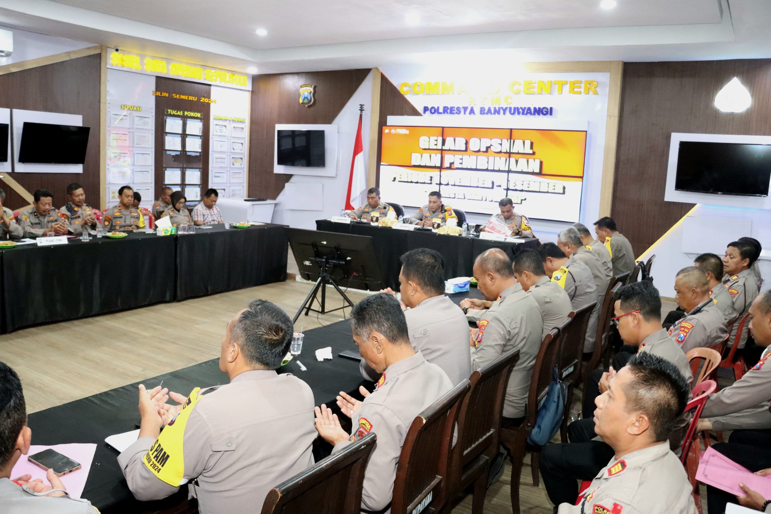 Polresta Banyuwangi Tingkatkan Kinerja dan Pelayanan Melalui Gelar Opsnal