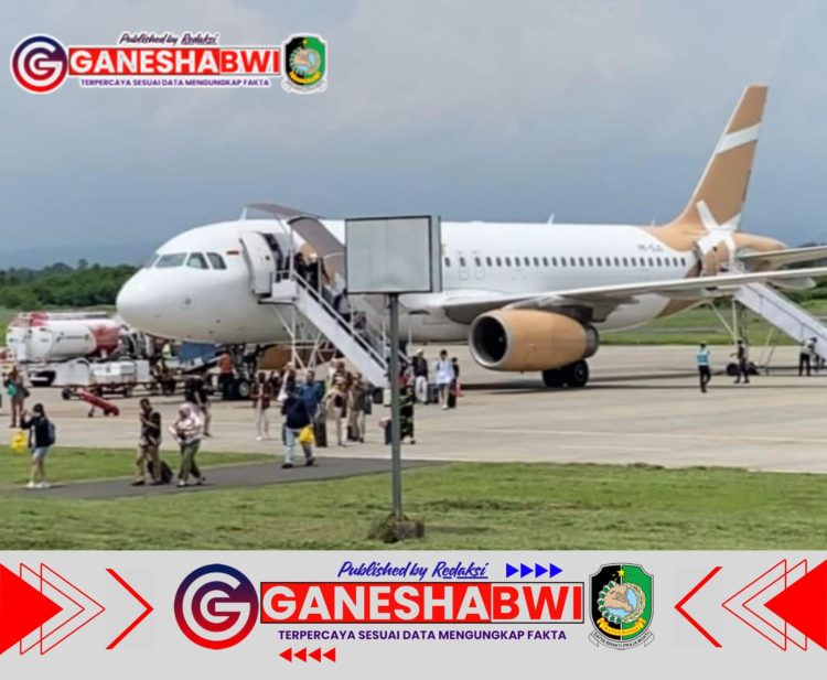 Libur Nataru 2024: Load Factor Pesawat di Bandara Banyuwangi Capai 92%, Minat Wisata Tetap Tinggi