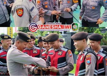 Polresta Banyuwangi Periksa Handphone Anggota untuk Cegah Judi Online