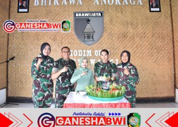 Kodim 0825/Banyuwangi Gelar Tasyakuran HUT Kowad ke-63 dan Pemberian Penghargaan