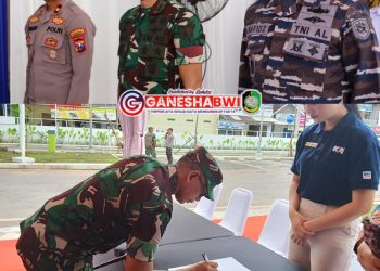 Dandim 0825/Banyuwangi Dukung Peresmian Penataan Stasiun Banyuwangi Kota