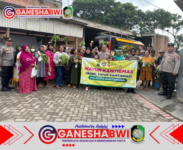 Polresta Banyuwangi Perkuat Kesadaran Warga Melalui Program “Mayur Kamtibmas”