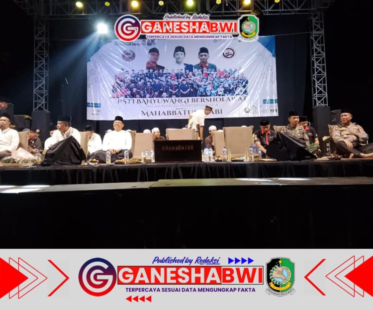 Majlis Mahabbatun Nabi Gelar Sholawat Peringati 8 Tahun PSTI