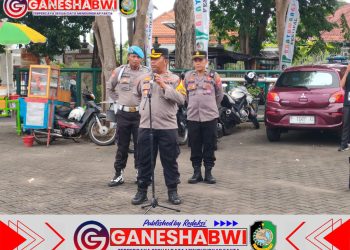 Polresta Banyuwangi Kerahkan Ratusan Personel untuk Amankan Liga 4 PSSI Jatim 2025 di Stadion Diponegoro