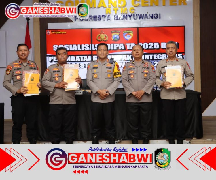 Polresta Banyuwangi Tingkatkan Kinerja dan Pelayanan melalui Sosialisasi DIPA TA 2025