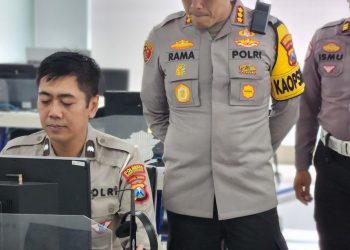 Kapolresta Banyuwangi Cek Kendaraan Dinas Lantas untuk Pastikan Kesiapan Pelayanan dan Pengamanan