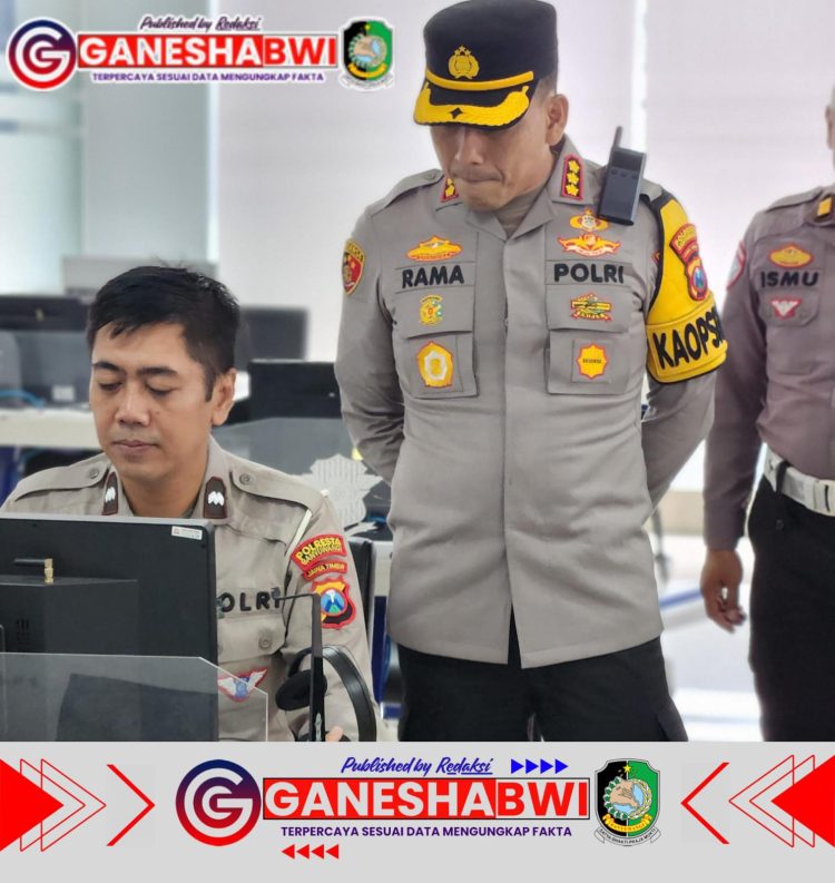 Kapolresta Banyuwangi Cek Kendaraan Dinas Lantas untuk Pastikan Kesiapan Pelayanan dan Pengamanan