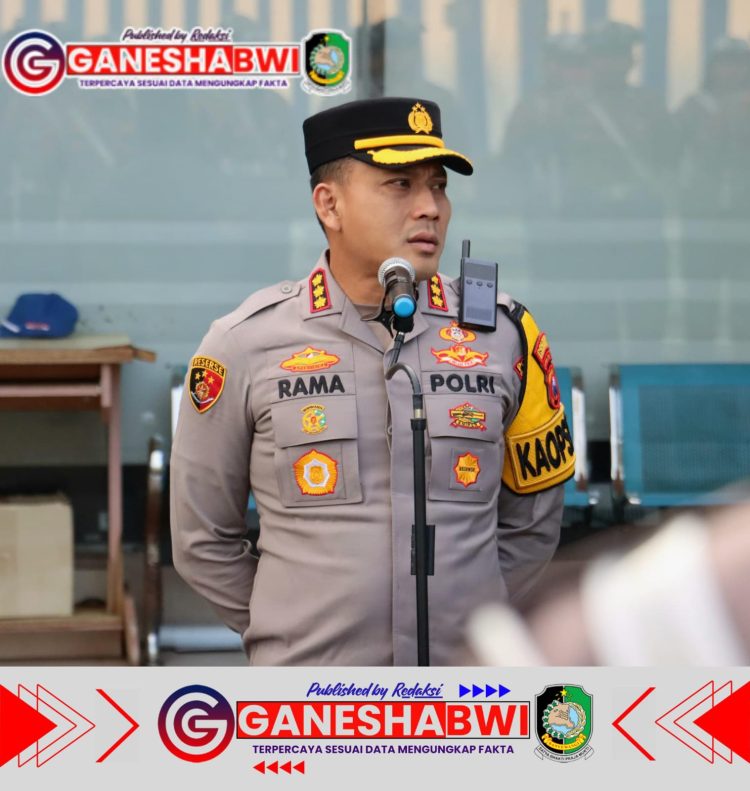 Kapolresta Banyuwangi Tegaskan Komitmen Disiplin dan Profesionalisme Anggota