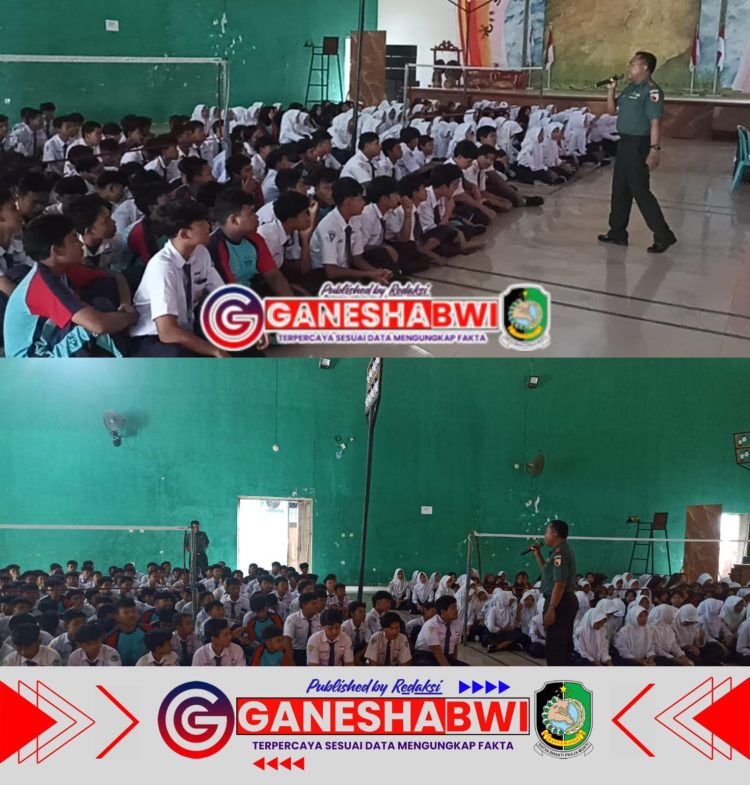 Koramil Gambiran Sosialisasikan Penerimaan Taruna Baru di SMA Negeri 5 Taruna Brawijaya
