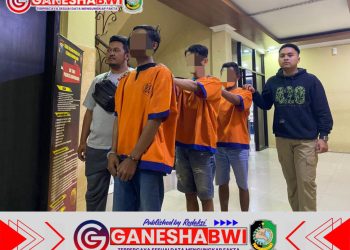Polresta Banyuwangi Tangkap Tiga Tersangka Pengedar Obat Berbahaya di Kalibaru