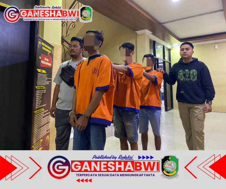 Polresta Banyuwangi Tangkap Tiga Tersangka Pengedar Obat Berbahaya di Kalibaru
