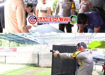 Polresta Banyuwangi Tingkatkan Profesionalisme Personel melalui Latihan Menembak Rutin