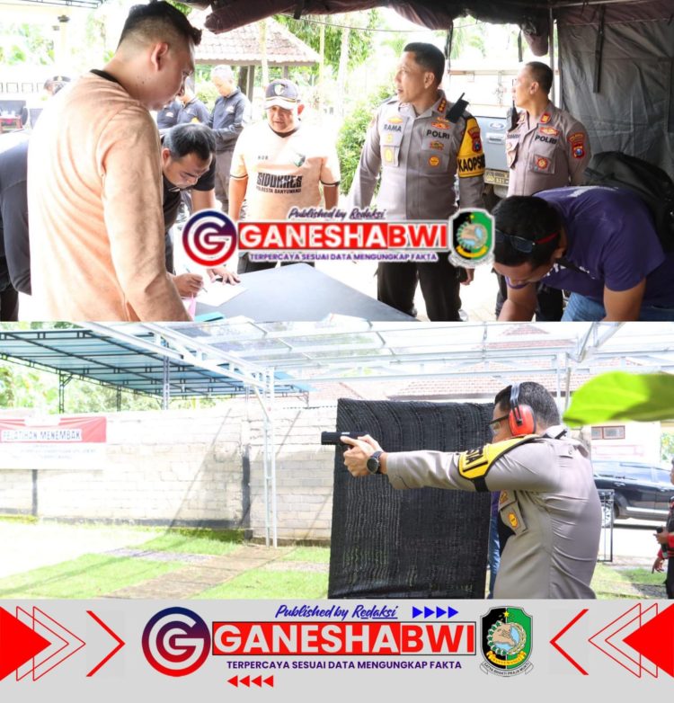 Polresta Banyuwangi Tingkatkan Profesionalisme Personel melalui Latihan Menembak Rutin