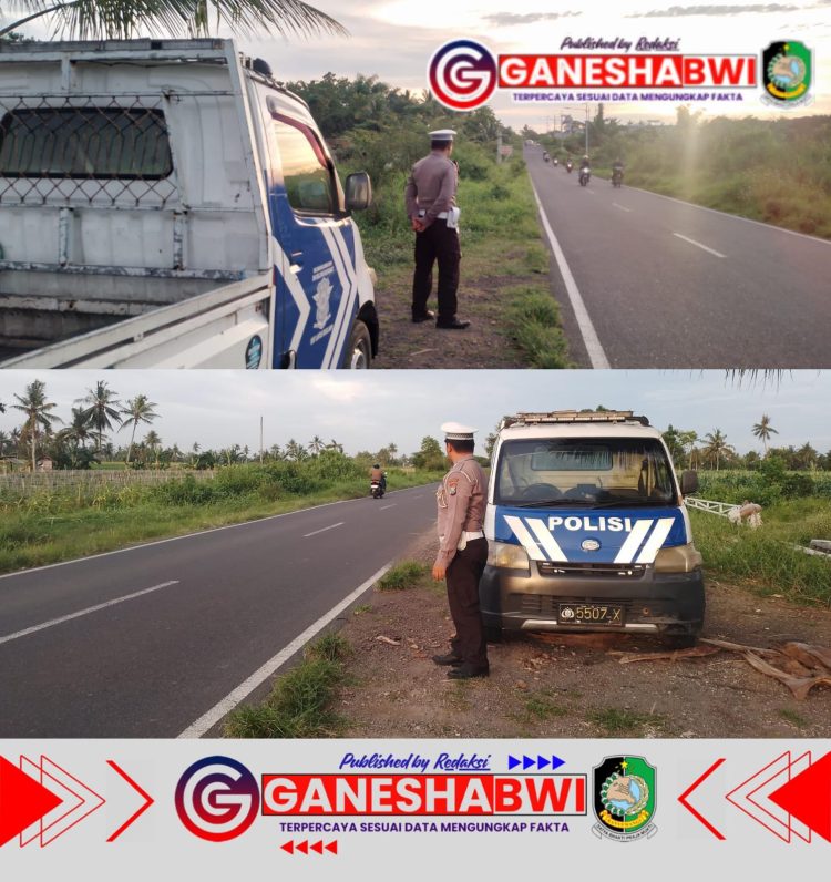 Polsek Rogojampi Gencarkan Patroli Balap Liar, Tegaskan Keselamatan Pengguna Jalan