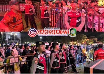 Polresta Banyuwangi Amankan Peluncuran Honda PCX 160 dan Konser Musik Gilga Coustic dengan Kondusif