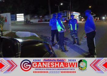 Patroli Gabungan TNI-Polri di Kecamatan Kabat, Cegah Balap Liar dan Jaga Kondusivitas