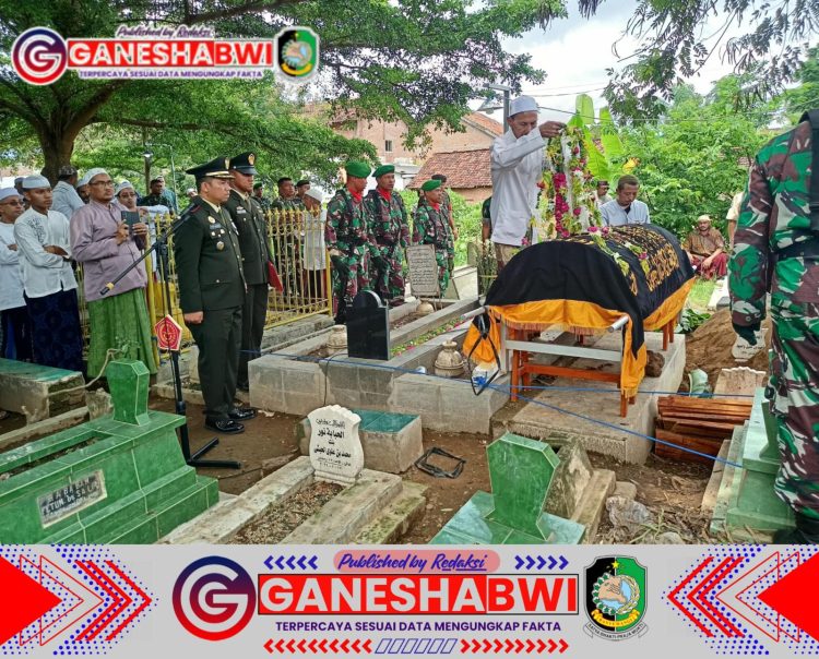 Kodim 0825 Banyuwangi Beri Penghormatan Terakhir untuk Kapten Cba Abdul Kadir