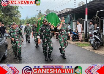 Kodim 0825 Banyuwangi Berduka, Salah Satu Prajurit Terbaik Meninggal Dunia