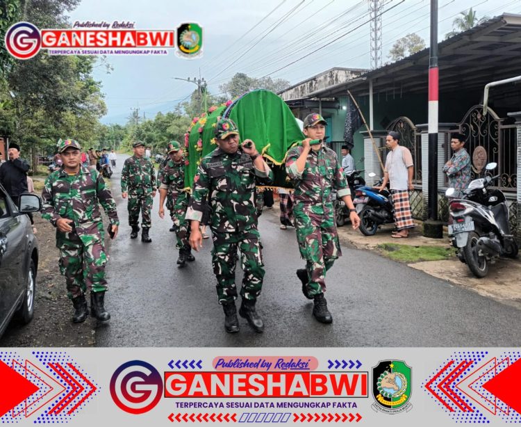 Kodim 0825 Banyuwangi Berduka, Salah Satu Prajurit Terbaik Meninggal Dunia