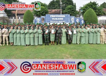 Kodim 0825 Banyuwangi Gelar Upacara 17-an dan Pelepasan Anggota Memasuki Masa Pensiun