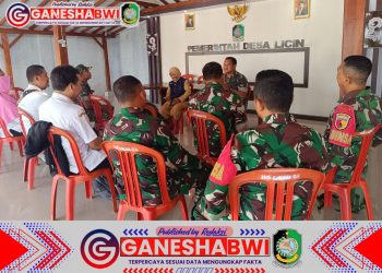 Sinergi Posramil 0825/22 Licin dan PPL Kecamatan Licin Dukung Program Ketahanan Pangan Lokal