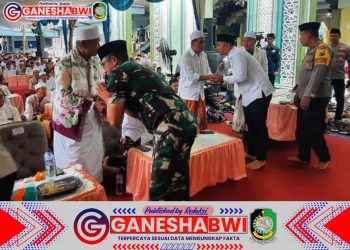 Dandim 0825 Banyuwangi Hadiri Haul Masyayikh 2025 di Ponpes Darussalam Blokagung